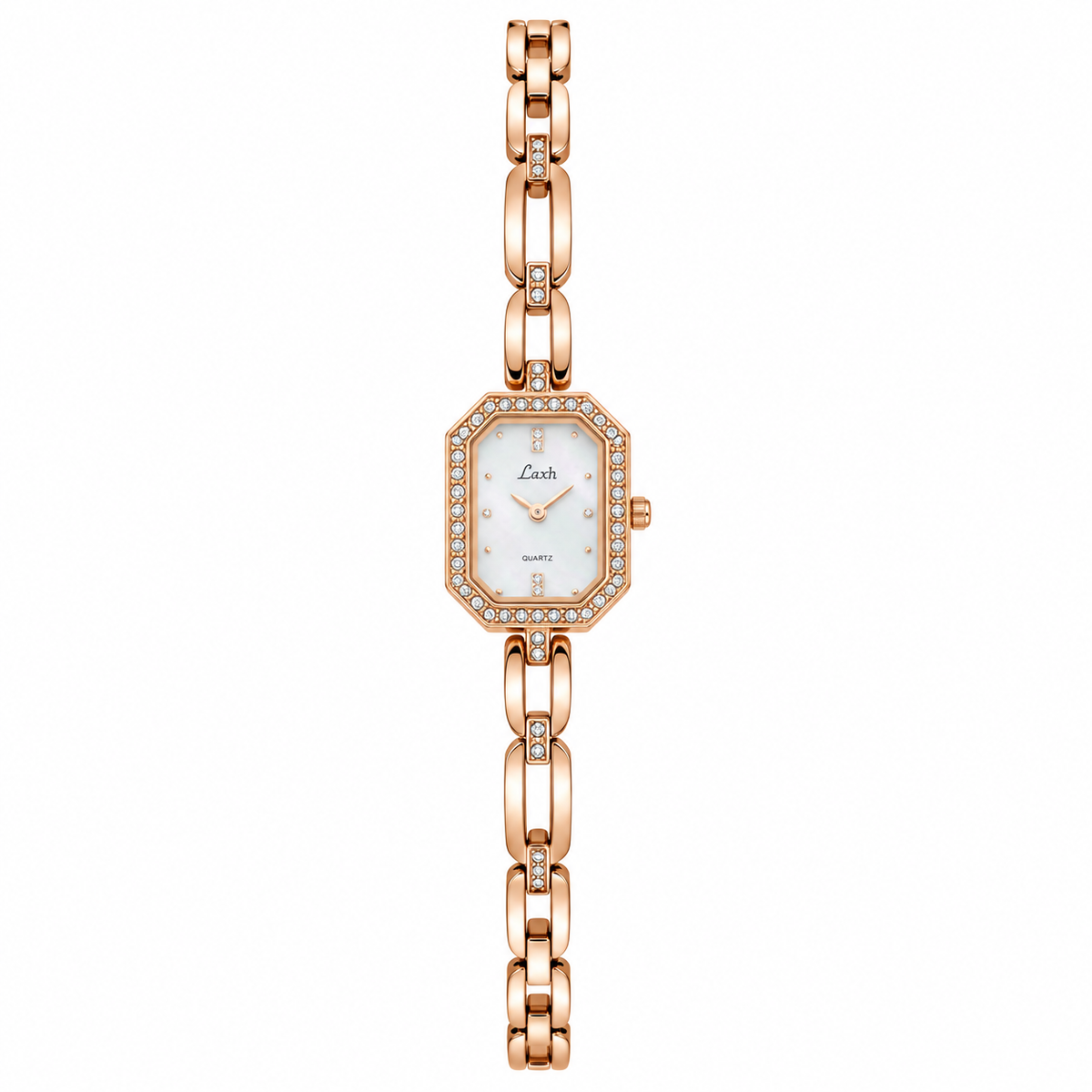 Women's Square Rhinestone Bracelet Watch: Modern Elegance for Every Style