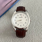 LEISDA 7120 Manual Wind Mechanical Watch Classic Vintage Student NOS