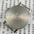 32mm Shanghai Factory manual watch with silver case and nail hands, classic style for elegant wear.