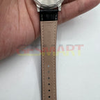 Shanghai Factory 36mm 8120 manual mechanical watch featuring shock-resistant 17-jewel movement for precise timekeeping
