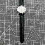 37mm China Baihua manual watch with 19 jewels, silver dial, shock-resistant for durable style.