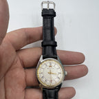 HONGLIAN 32mm manual mechanical watch with 17 jewels, Roman numeral dial, and classic elegant design.