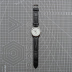Shanghai Factory 37mm 7120 men's manual mechanical watch with shock-resistant design for durability.