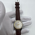 HONGLIAN 32mm manual mechanical watch featuring 17 jewels and Roman numerals in an elegant classic design.