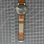 Shanghai Factory 32mm manual mechanical watch with 19 jewels, shock-resistant, classic design for elegant timekeeping.