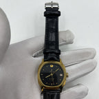 33mm Chunlan China steel manual watch with 17 jewels, silver dial, and stainless steel band.