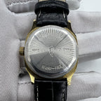 33mm Chunlan steel manual watch with silver dial, 17 jewels, and silver matching band for elegant wear.