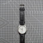 Shanghai Factory 37mm 7120 men's manual mechanical watch in classic style with shock-resistant design and stainless steel case.