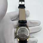 33mm Chunlan steel manual watch with 17 jewels, silver dial, and matching silver band for classic style.