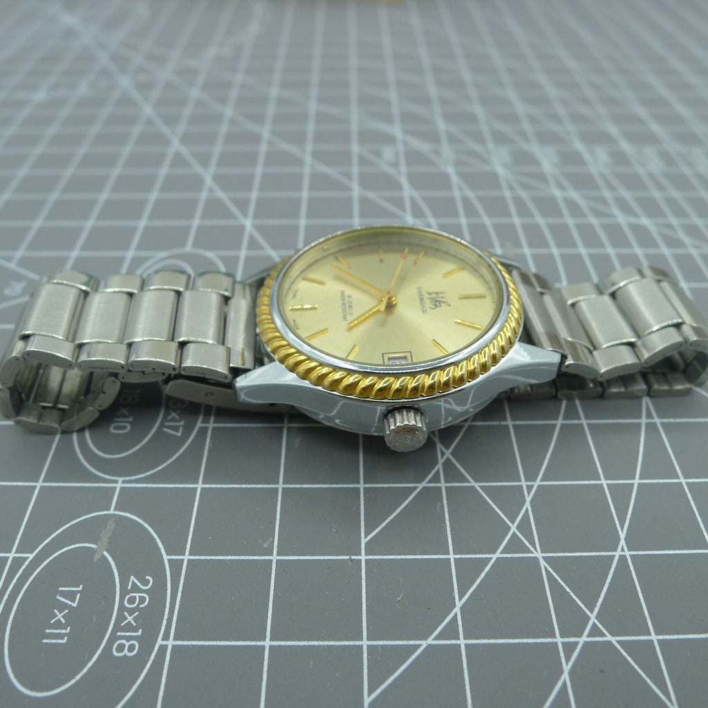 Shanghai Factory 36.5mm manual mechanical watch featuring 19 jewels and shock-resistant design for lasting durability.