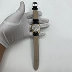 33mm Chunlan steel manual watch with silver dial, 17 jewels, and stainless steel band for elegant wear.