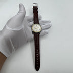 HONGLIAN 32mm manual mechanical watch with 17 jewels, Roman numeral dial, classic style for elegant wear.