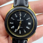 37mm Kongque automatic watch black dial with Roman numerals and 33 jewels for precise timekeeping.
