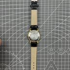 37mm Kongque automatic watch with black dial, double calendar, mechanical movement, and 33 jewels for precision.