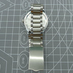 Shanghai Factory 36.5mm manual mechanical watch with 19 jewels, shock-resistant for lasting precision and style.