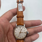 33mm Shanghai manual mechanical watch with single calendar, 17 jewels, shock-resistant, classic design