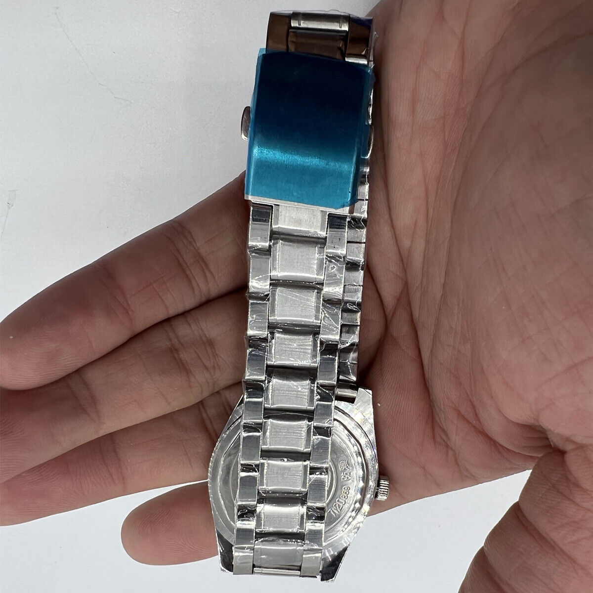 37mm Shanghai Factory 7120 men's manual mechanical watch with shock-resistant vintage design and stainless steel case.
