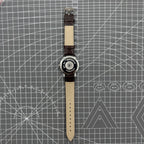 China Baihua 37mm manual mechanical watch with silver dial, 19 jewels, and durable shock-resistant build.
