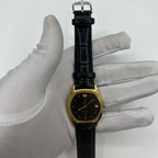 33mm Chunlan steel manual watch with silver dial, 17 jewels, and matching watch band.