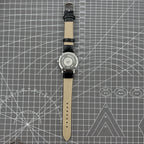 China Baihua 37mm manual watch with silver dial, 19 jewels, shock-resistant for lasting durability