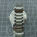 Shanghai Factory 36.5mm manual mechanical watch with 19 jewels, shock-resistant for long-lasting performance.