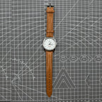 Shanghai Factory 7120 men's 37mm manual mechanical watch with shock-resistant movement and classic design.