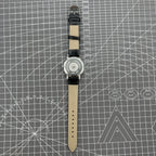37mm China Baihua manual watch with silver dial, 19 jewels, shock-resistant for lasting durability