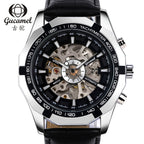 GESMART Men's Skeleton Automatic Mechanical Watch Luminous Custom Design Wristwatch