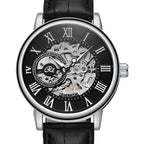 Men's Automatic Mechanical Watch with Steel Band