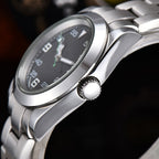316L stainless steel 40mm men?s wristwatch, sapphire glass, waterproof, mechanical diving design with 3/6/9 markers