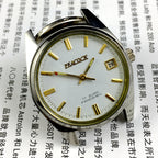 Liaoning Factory mechanical watch with peacock dial, 17 jewels, shock-resistant design for durability.