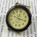 36mm Kongque Peacock manual watch with 17 jewels, black leather band, classic elegance.