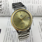 Shanghai Factory 36.5mm manual mechanical watch with 19 jewels, shock-resistant, classic design for daily wear.