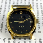 33mm Chunlan manual steel watch with silver dial and 17-jewel movement, paired with adjustable watch band.