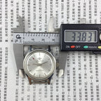 Chunlan 32mm manual mechanical watch with 17 jewels, silver dial, and silver nail markers for classic style.