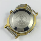 Kongque 37mm automatic watch with black dial, Roman numerals, and 33-jewel precision movement