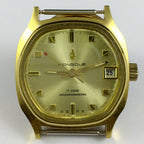 Kongque manual mechanical watch with 17 jewels, crafted by China Dandong Liaoning factory, classic timepiece design.