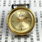 26mm Liaocheng TAISHAN lady watch with manual mechanical movement and 19 jewels in gold casing