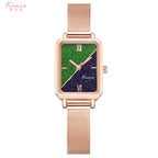 Women's Ins-Style Vintage Small Square Waterproof Watch