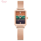 Women's Ins-Style Vintage Small Square Waterproof Watch