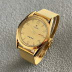 Vintage 7120 Manual Wind Mechanical Men's Watch August 1st Commemorative 90s NOS