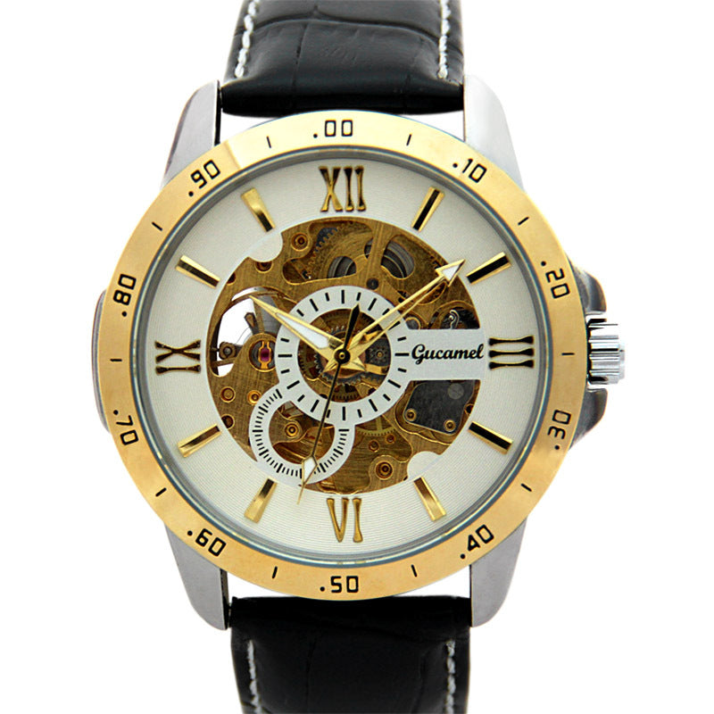 GESMART Men's Automatic Mechanical Watch Luminous Self Winding Wristwatch