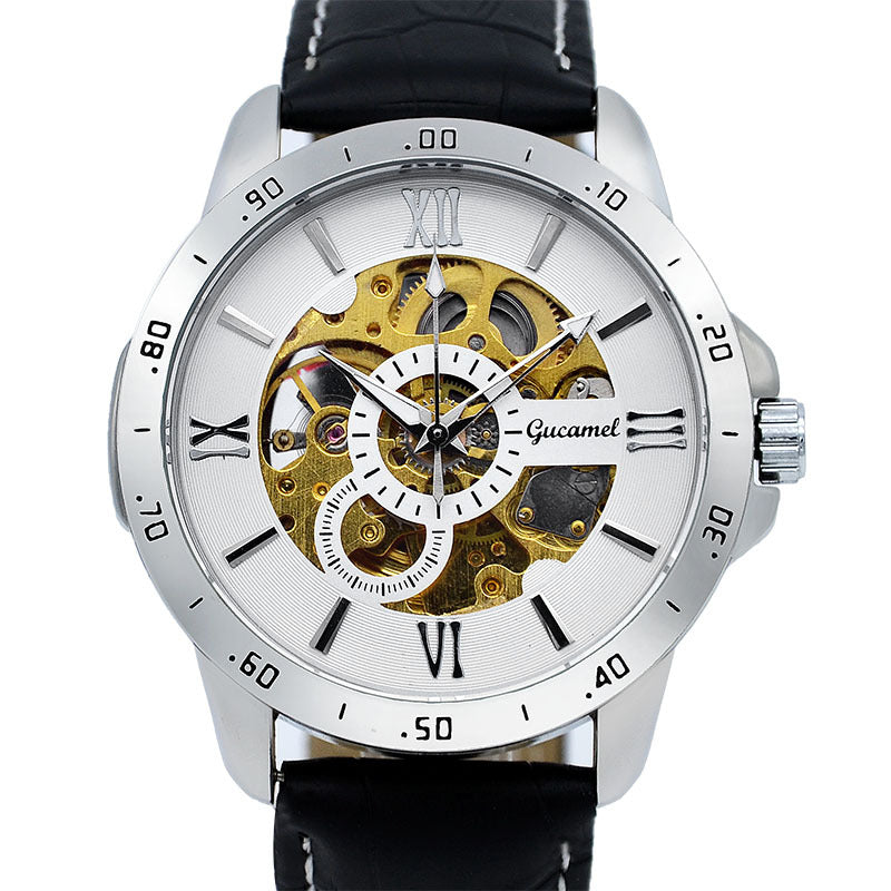 GESMART Men's Automatic Mechanical Watch Luminous Self Winding Wristwatch