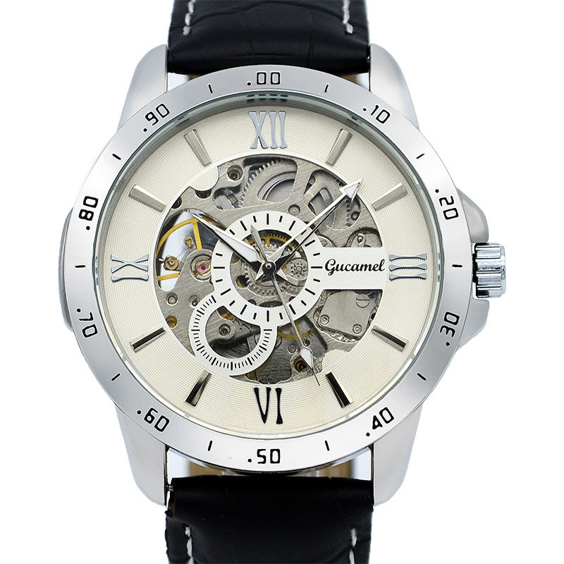 GESMART Men's Automatic Mechanical Watch Luminous Self Winding Wristwatch