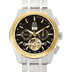GESMART Men's Multifunction Tourbillon Skeleton Automatic Mechanical Watch Luminous Wristwatch