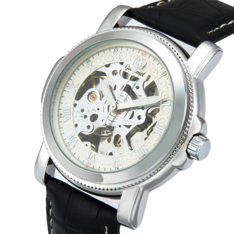 GESMART Men's Automatic Mechanical Watch Fashion Business Self Winding Wristwatch