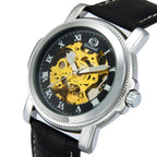 GESMART Men's Automatic Mechanical Watch Fashion Business Self Winding Wristwatch