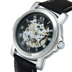 GESMART Men's Automatic Mechanical Watch Fashion Business Self Winding Wristwatch