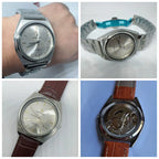 Peacock Semi-Automatic Mechanical Watch Classic Fashion Steel Vintage NOS