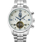 GESMART Men's Tourbillon Automatic Mechanical Watch Calendar Multifunction Business